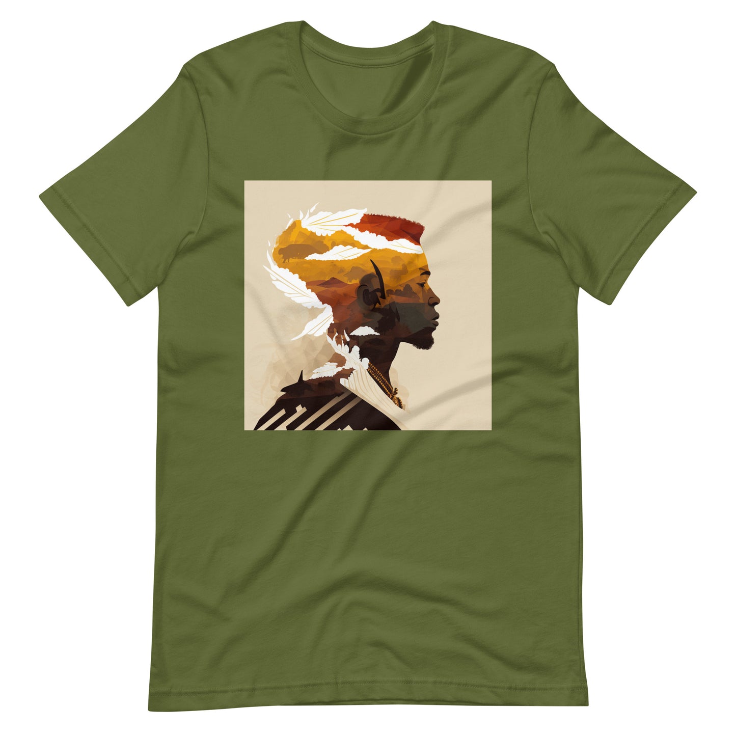 'Jericho' African design concept : Unisex Staple T-Shirt
