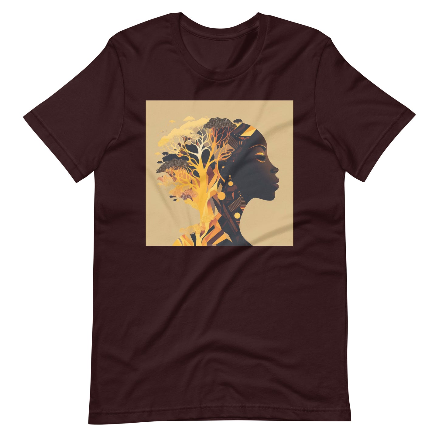 'Girl Afrika' design concept : Unisex Staple T-Shirt