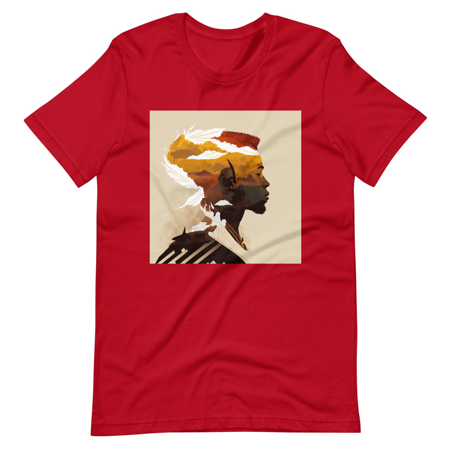 'Jericho' African design concept : Unisex Staple T-Shirt