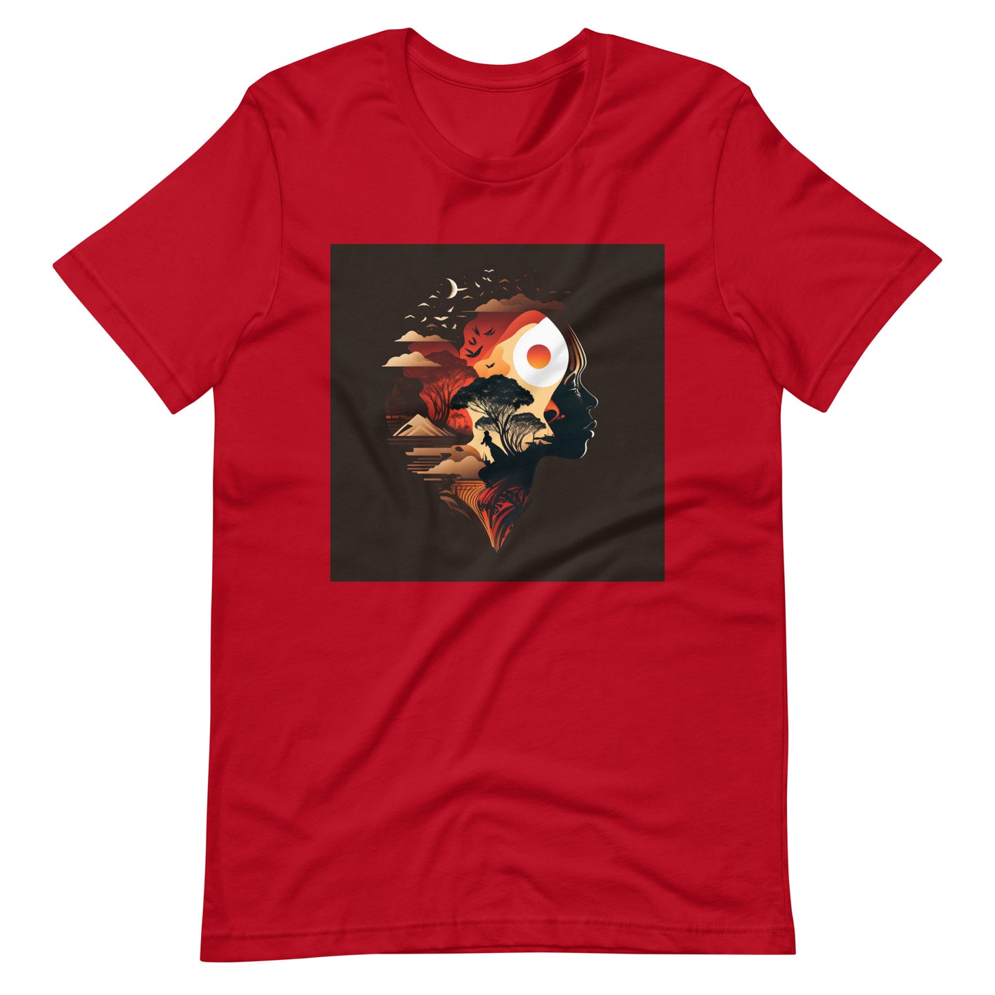 'Afri-Poetry' African design concept : Unisex Staple T-Shirt