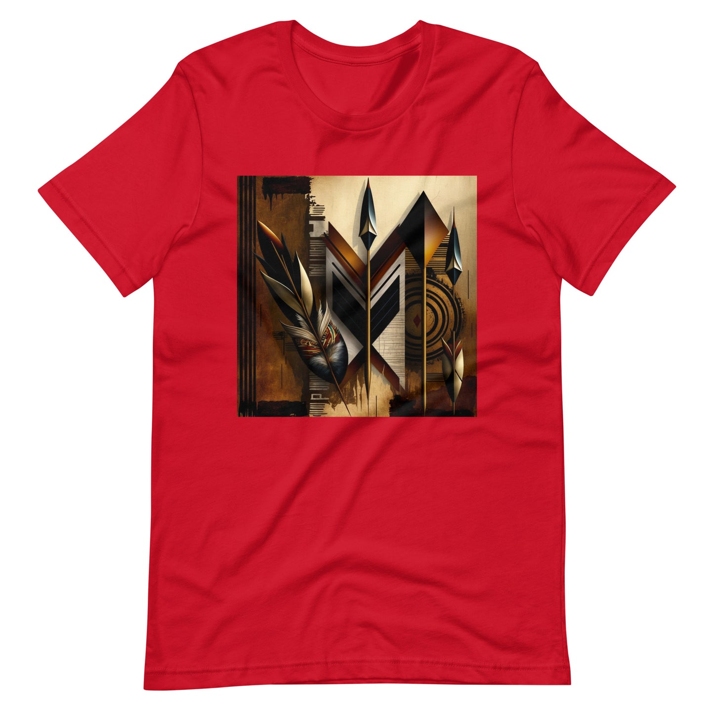 'BE ARROWED': African design comfort tee