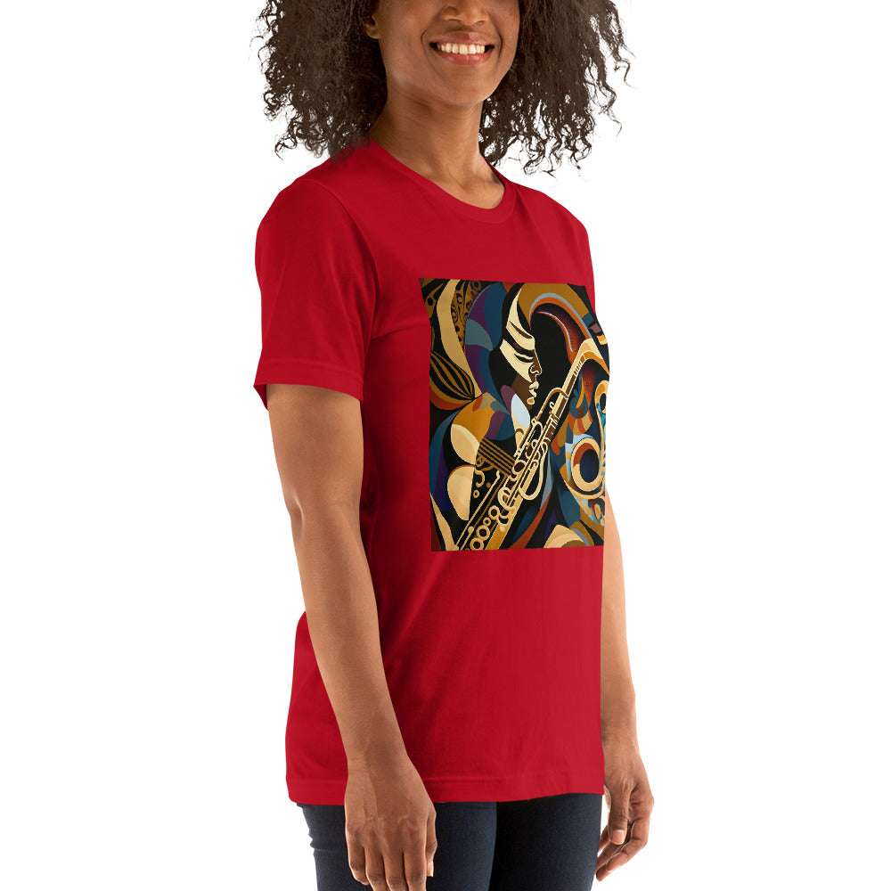 'All.That.Jazz' African design concept: Unisex Staple T-Shirt | Bella + Canvas 3001