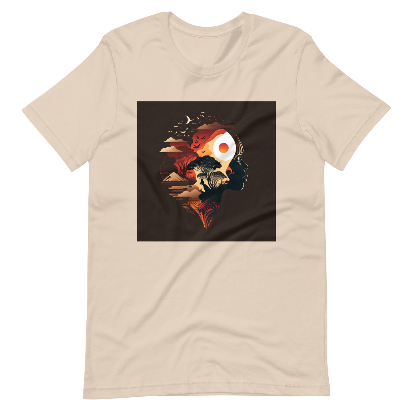 'Afri-Poetry' African design concept : Unisex Staple T-Shirt