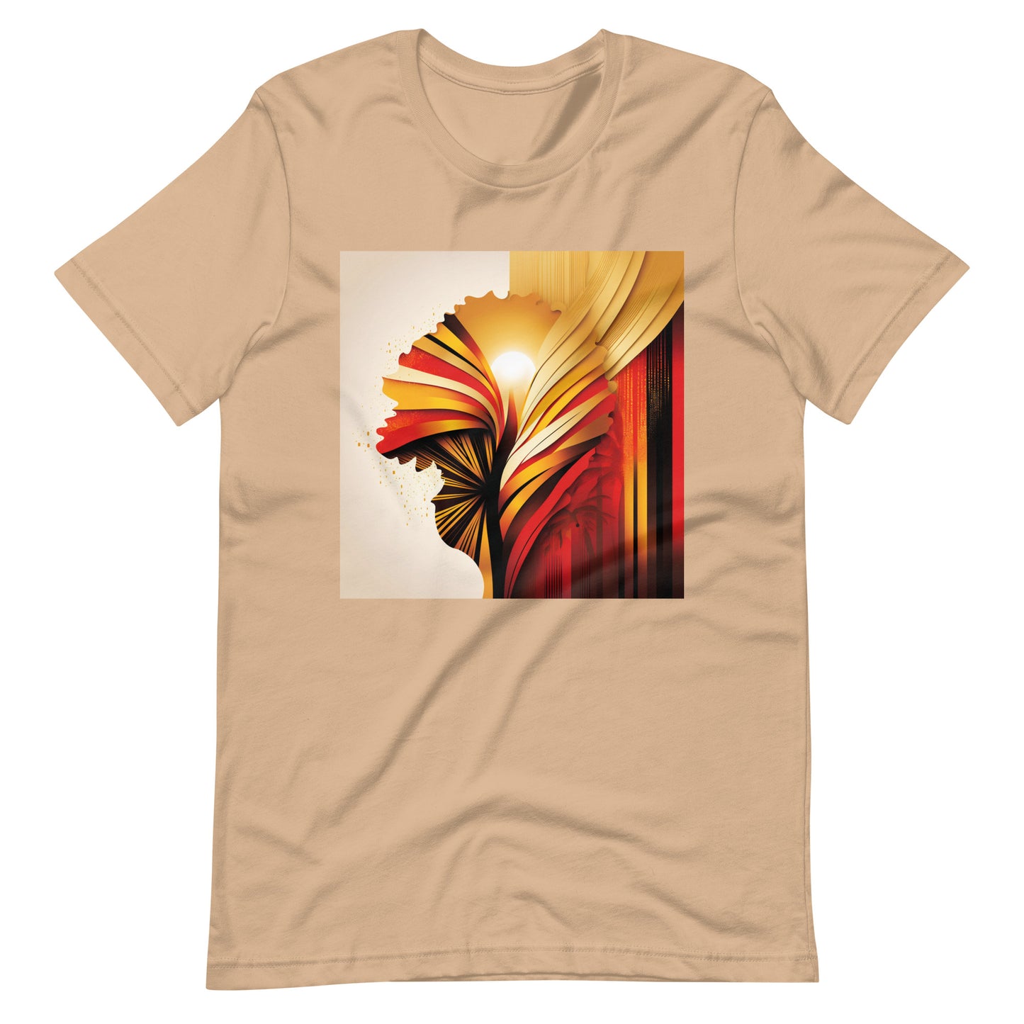 'Sonrise' African design concept : Unisex Staple Tee