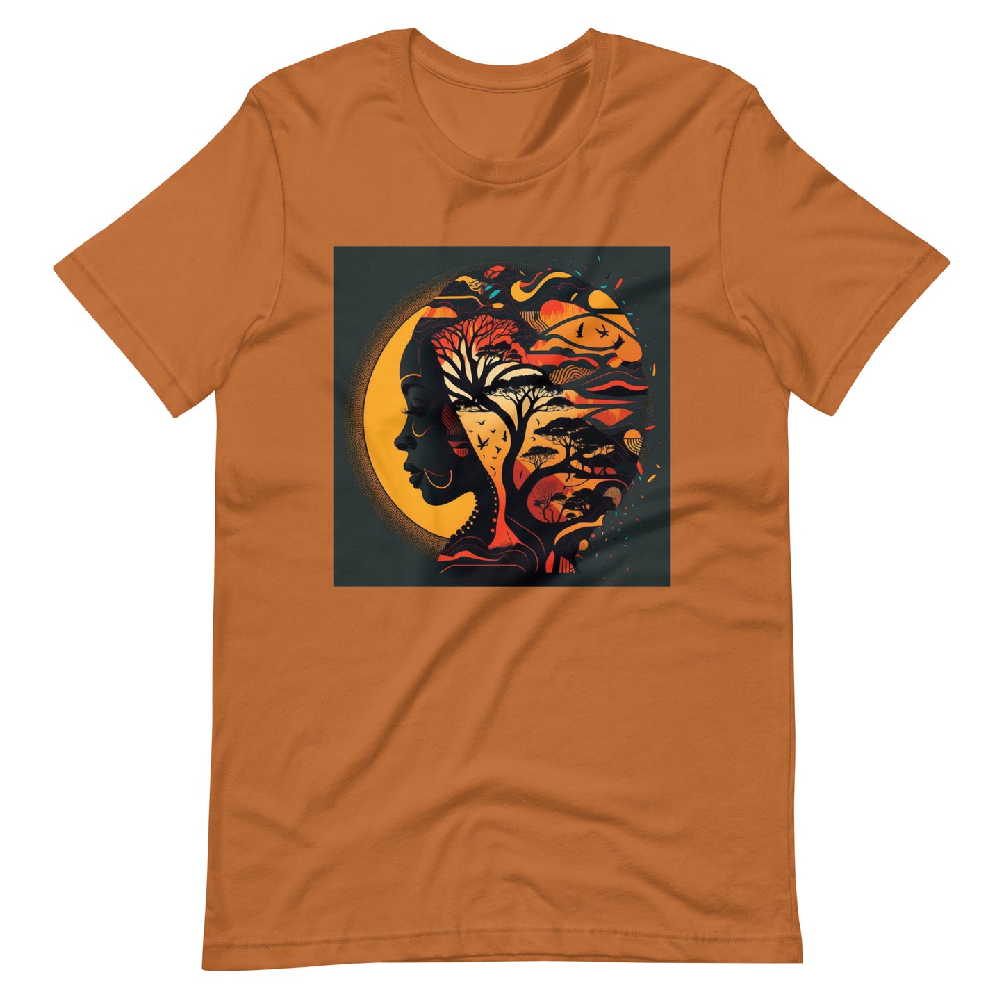 'Afri-Poetess' African design concept : Unisex Staple T-Shirt