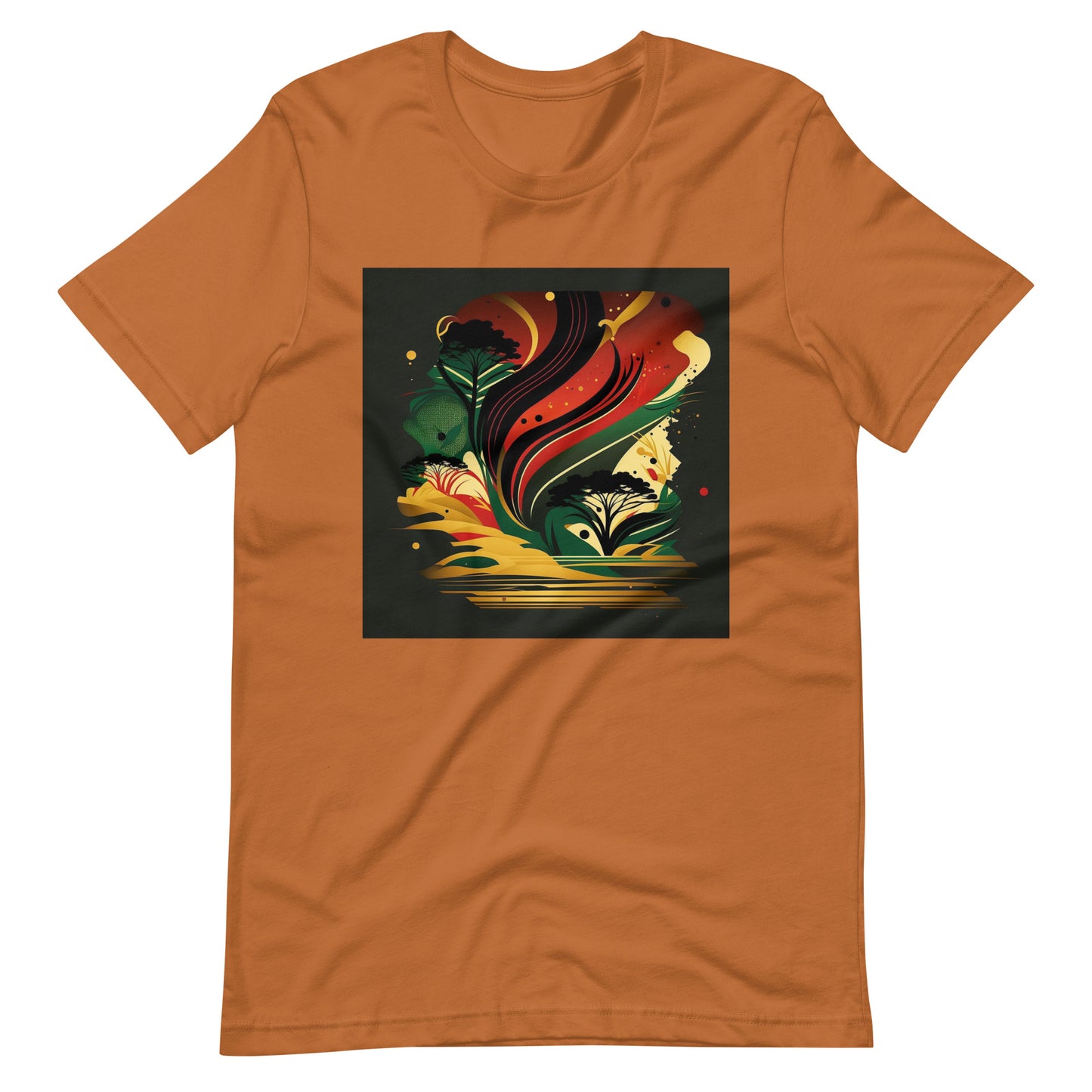 'Afro-poetry' African design concept : Unisex Staple Tee