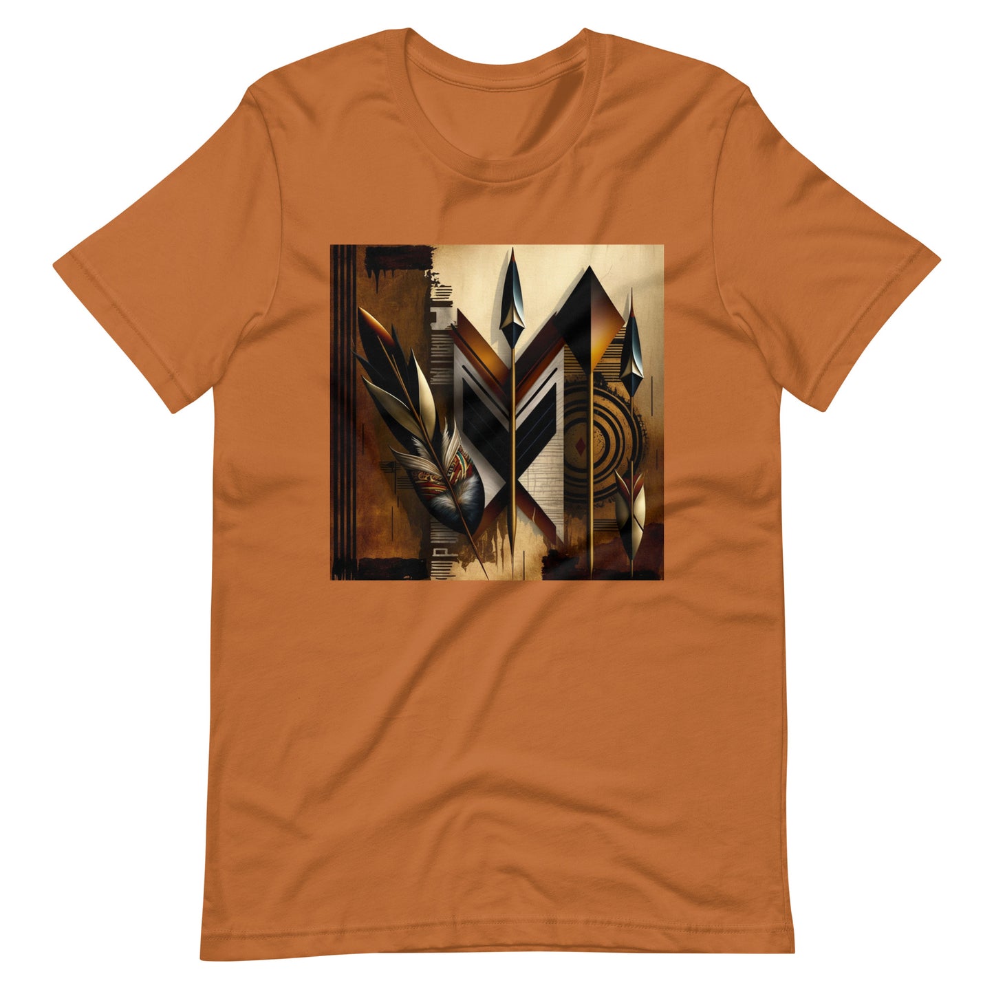 'BE ARROWED': African design comfort tee