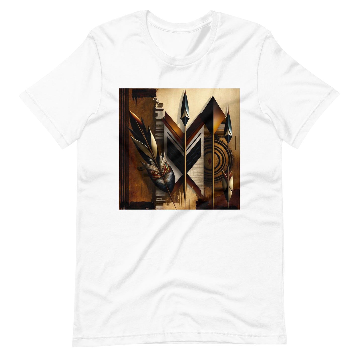 'BE ARROWED': African design comfort tee