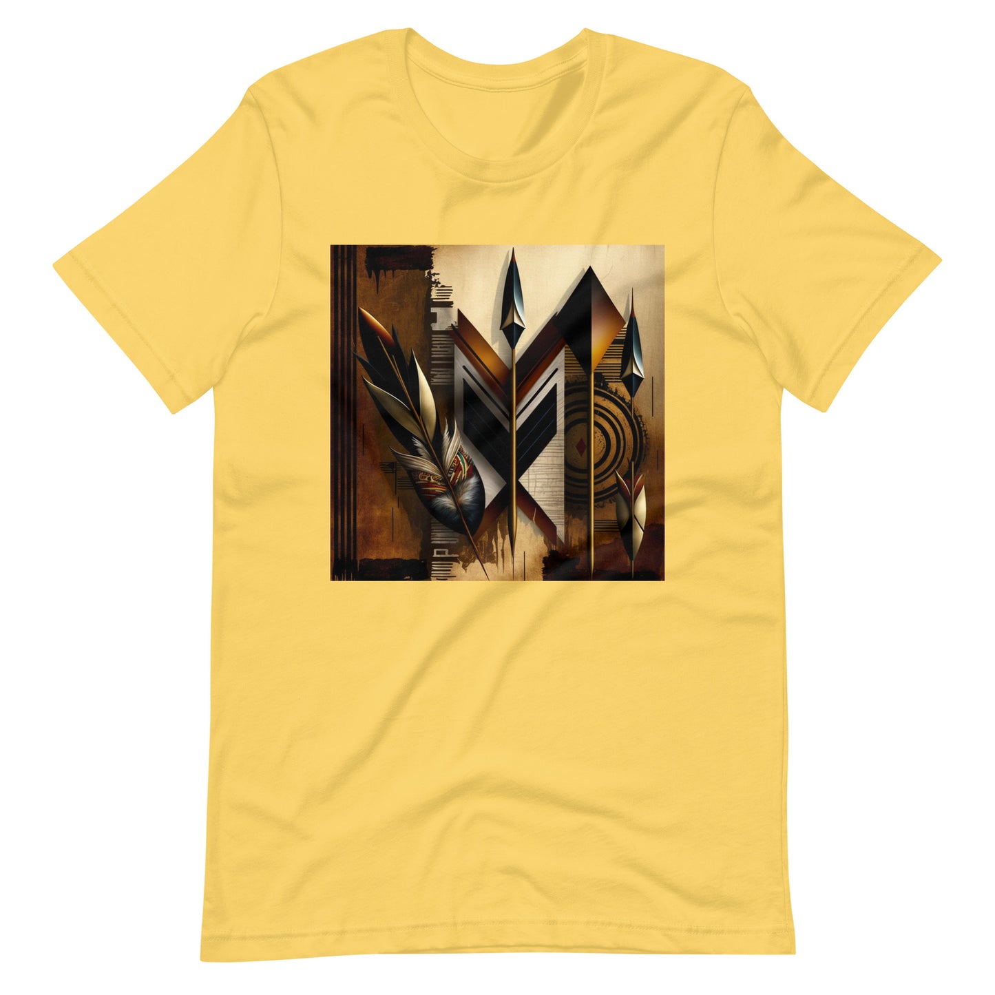'BE ARROWED': African design comfort tee