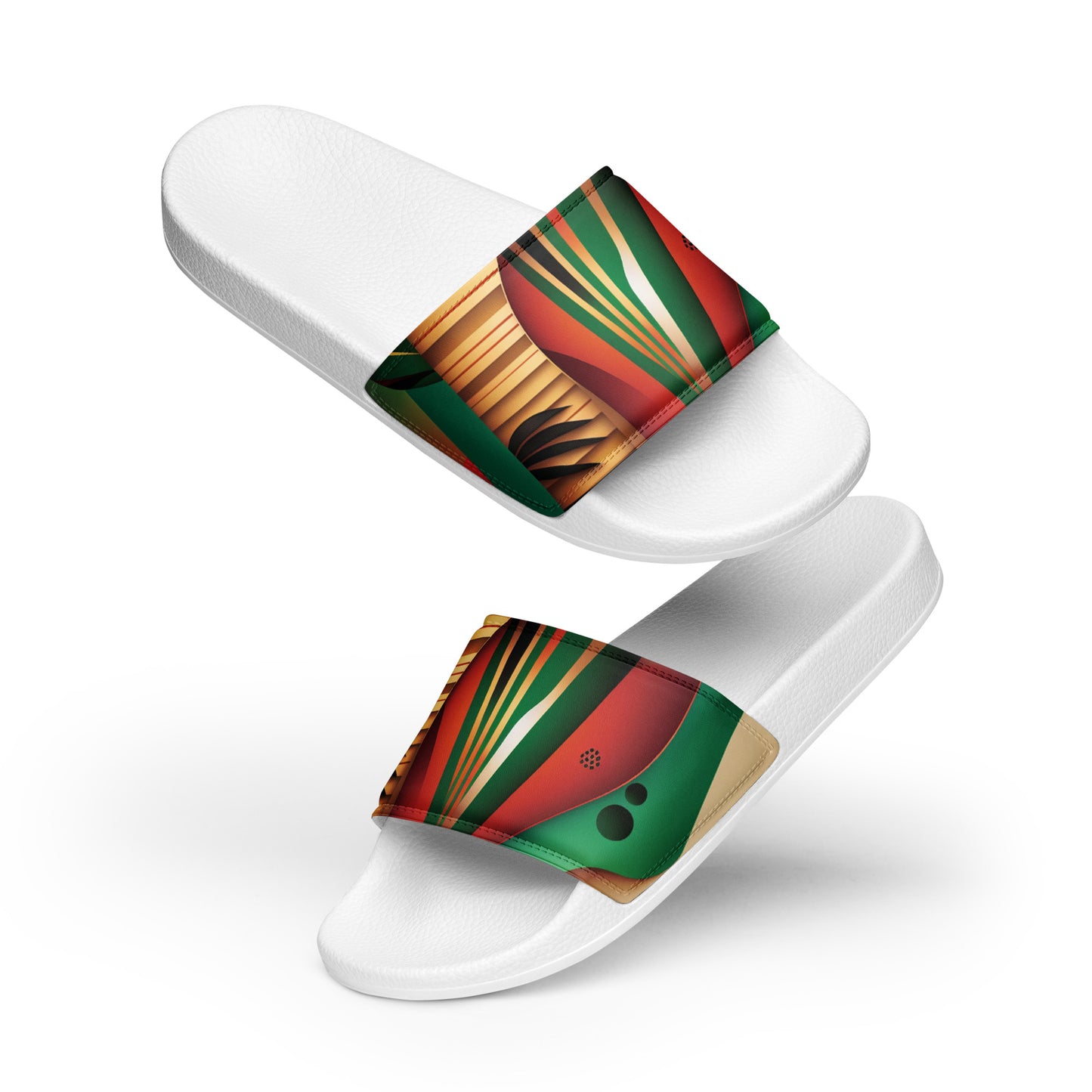 Ethnic design print: Women's slides