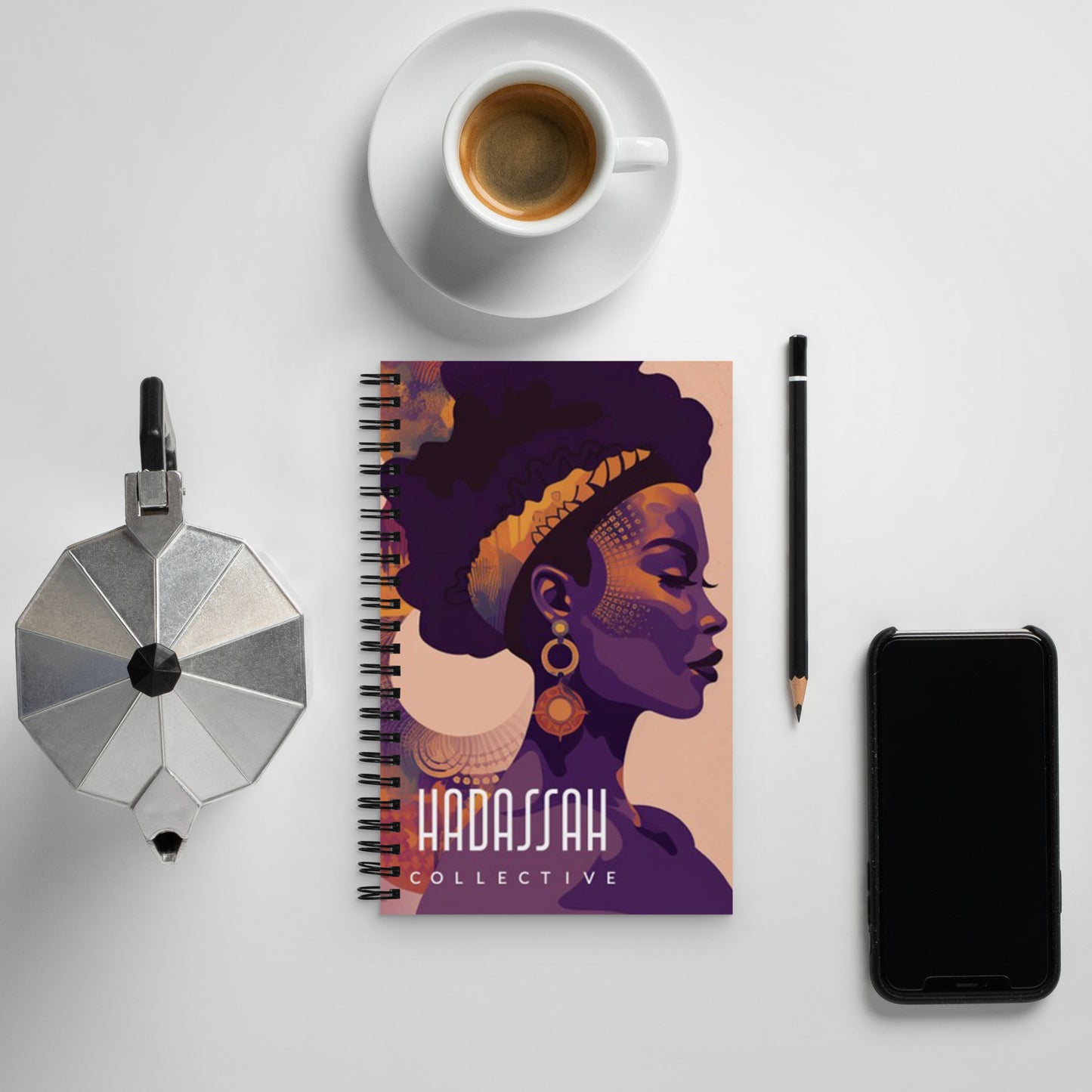 HADASSAH COLLECTIVE: Spiral notebook