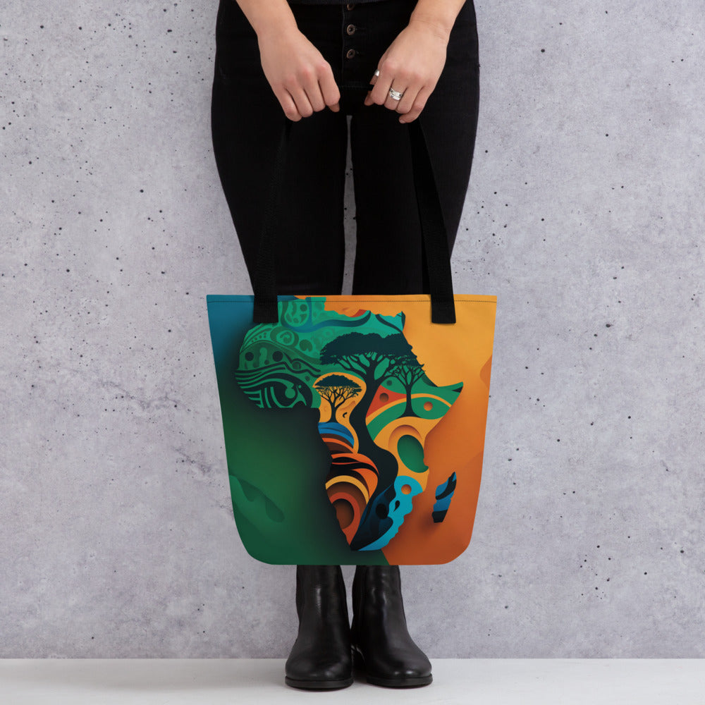 'Afri-Plush' ethnic design concept" Tote bag