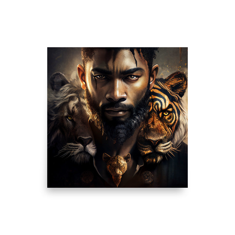 Cinematic concepts: Lion/Tiger collage