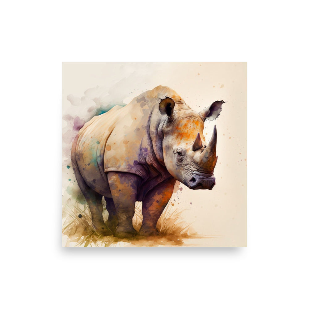Wildlife: African Rhino