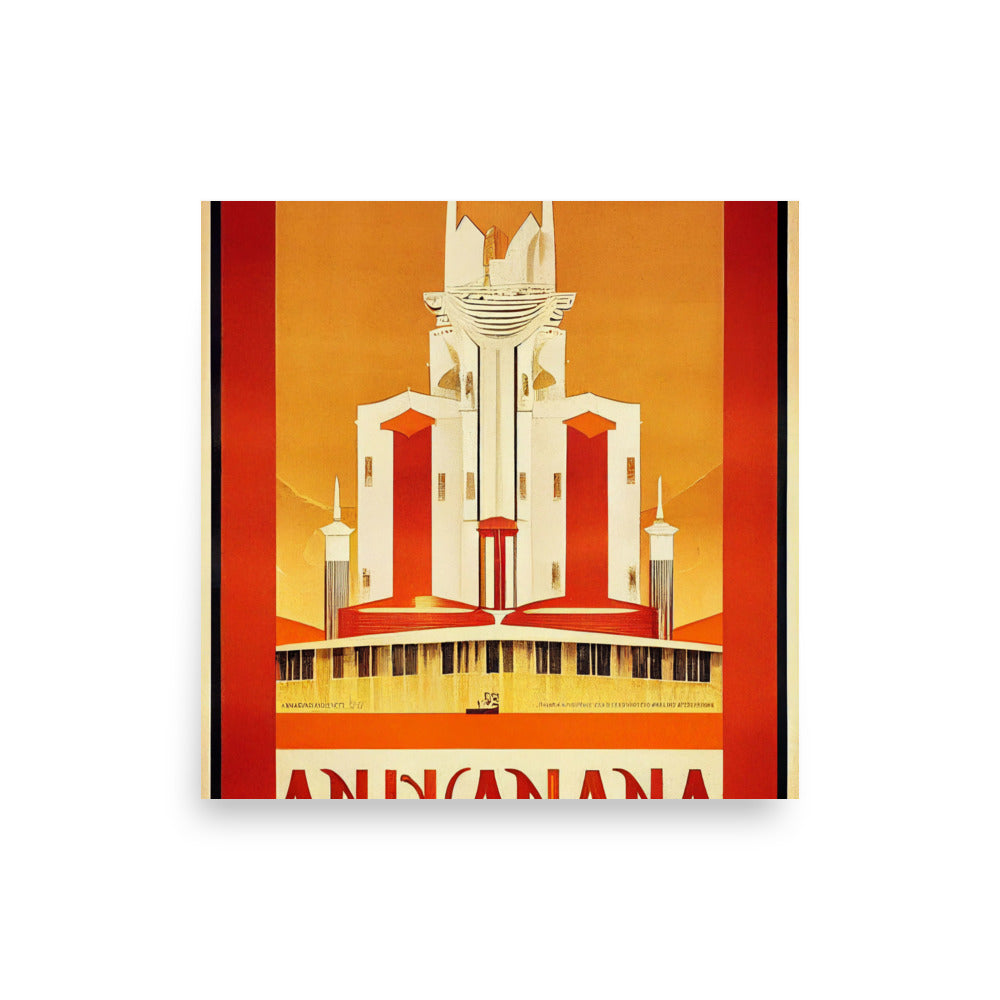 Capital Cities: Antananarivo art deco