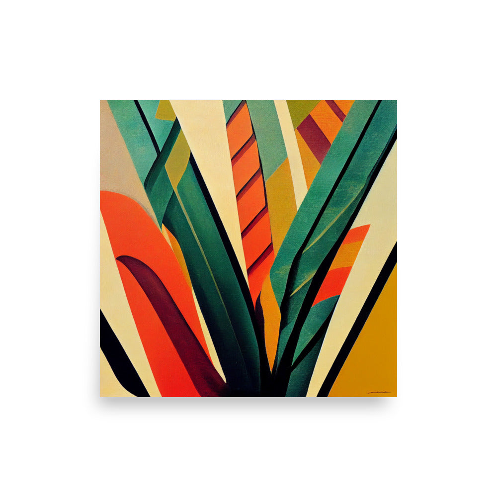 Ethnic Print: Palm Leaves