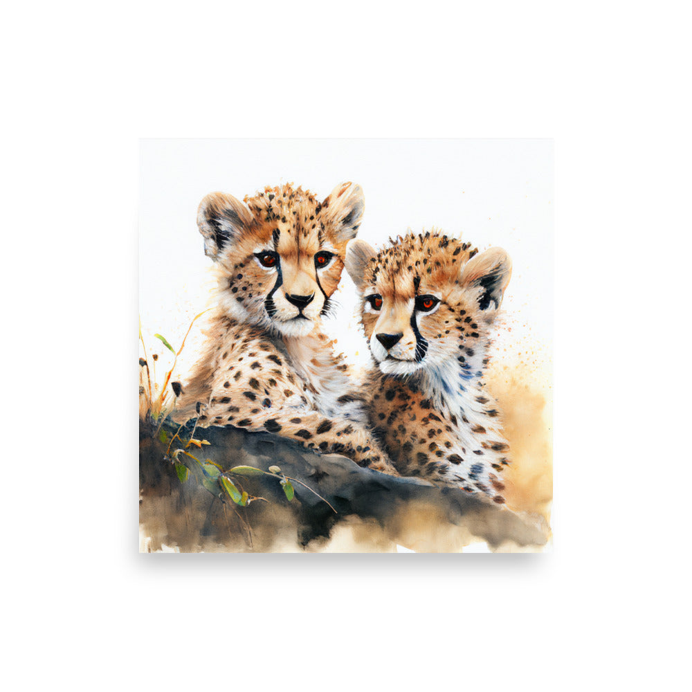 Wildlife: Cheetah cubs