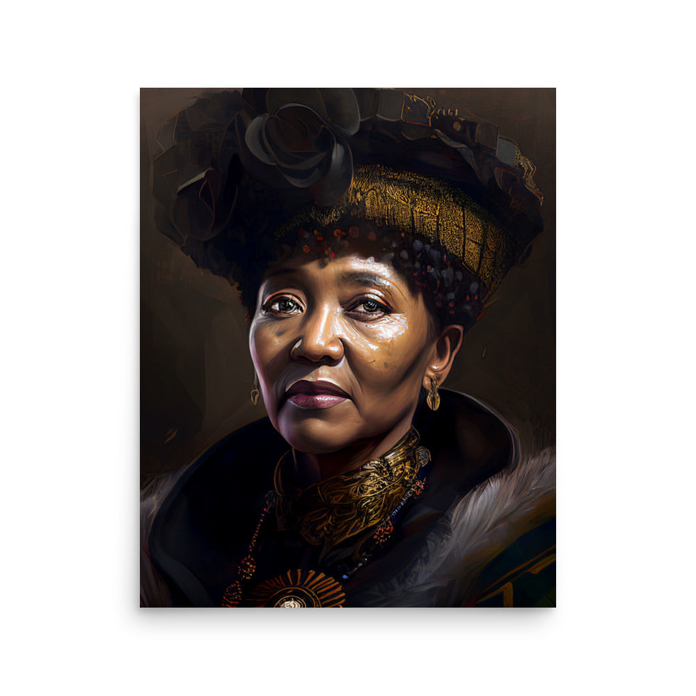 Society: Winnie Mandela portrait concept