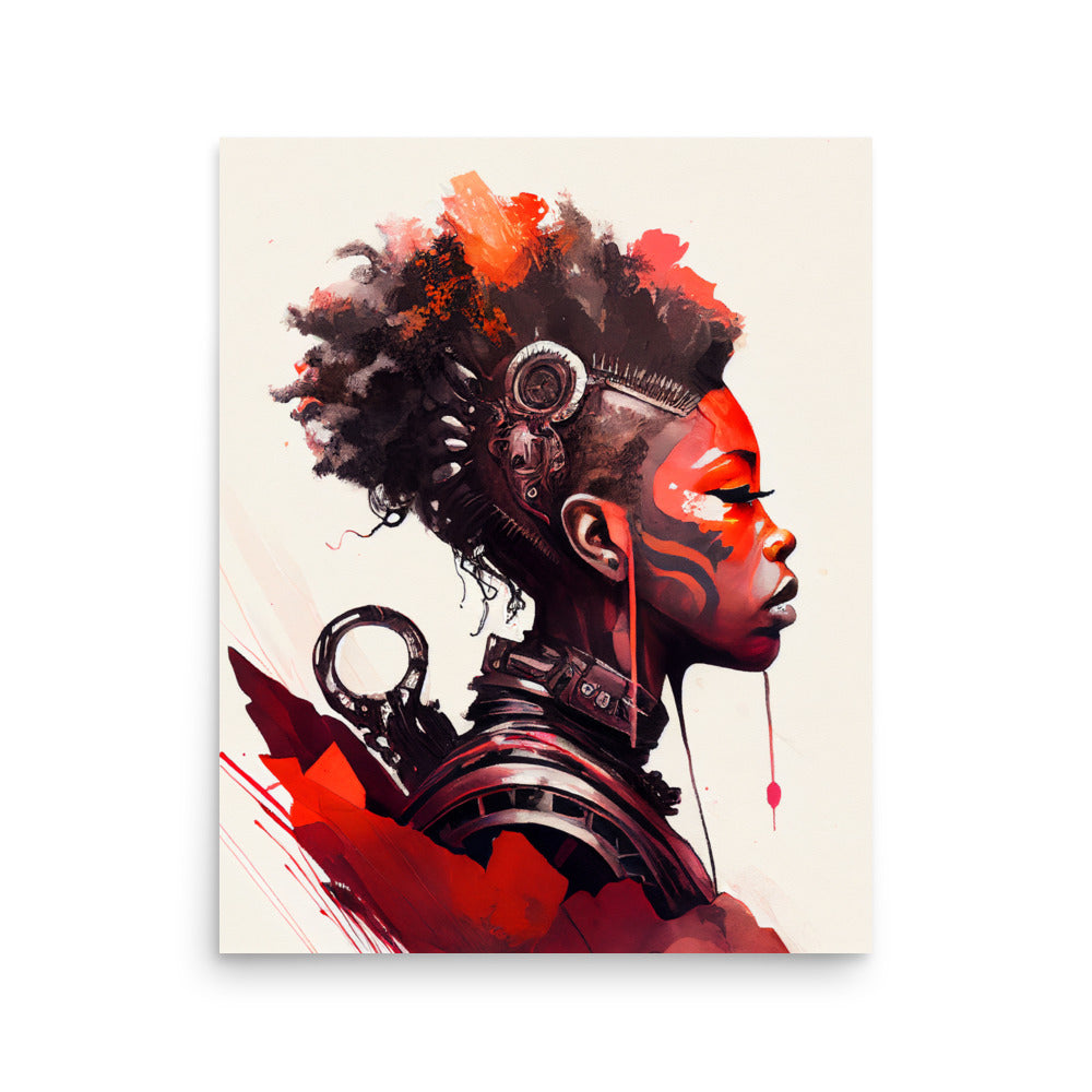 Afrofuturism: Fire Clan red