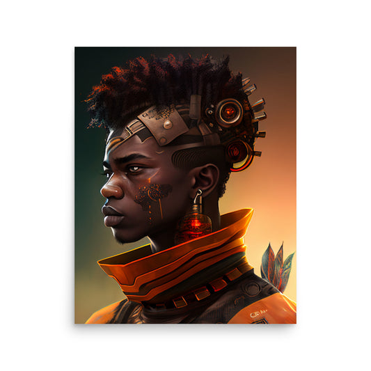 Afrofuturism: Land Clan orange