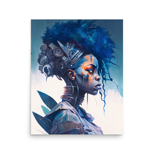 Afrofuturism: Water Clan blue