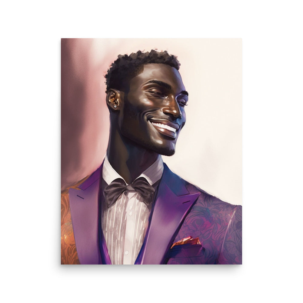 Portraits: Black male couture