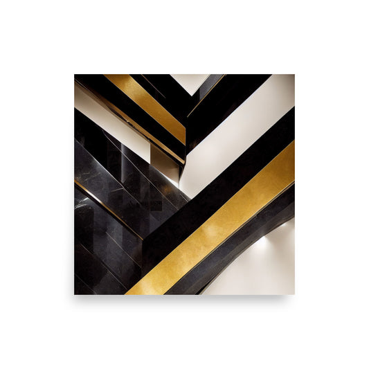 Ethnic Design: Stairs and Stripes