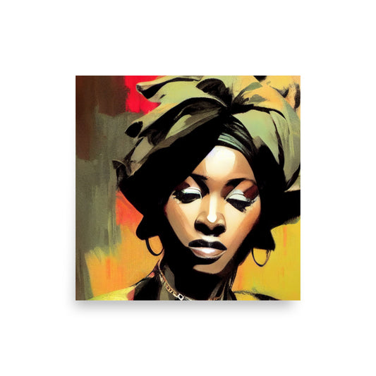 Portrait: Headwrap concept