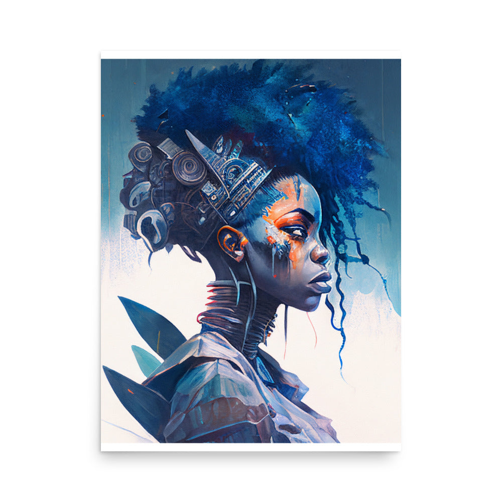 Afrofuturism: Water Clan blue
