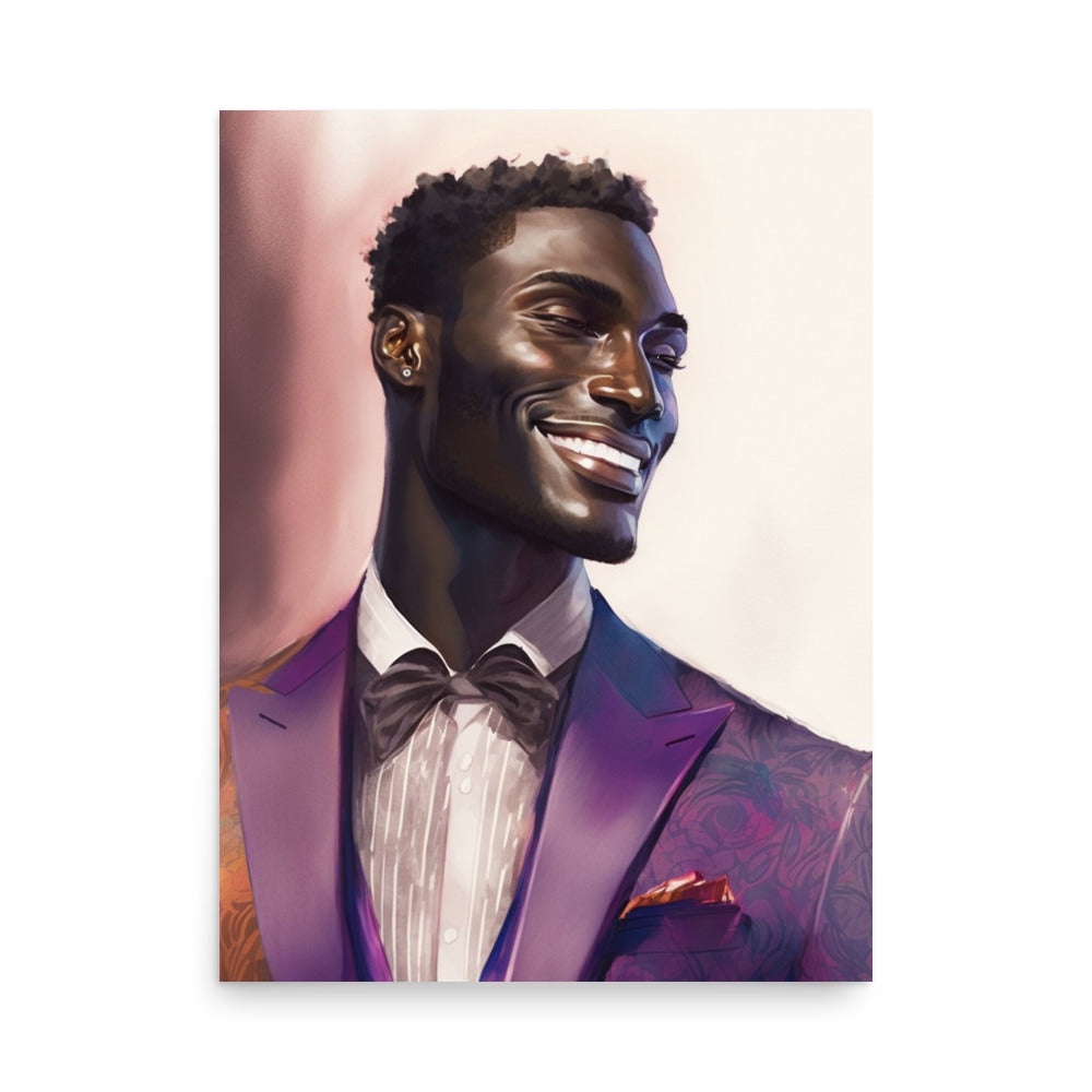 Portraits: Black male couture