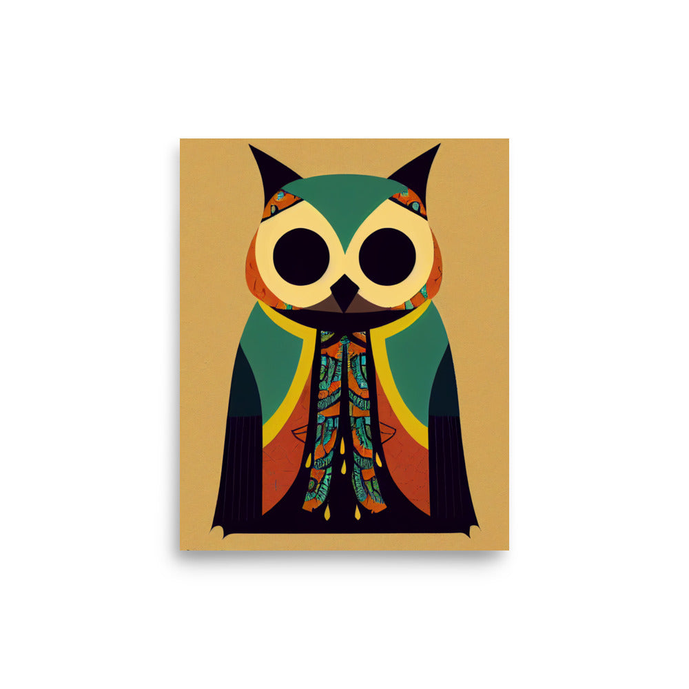 Ethnic Design: Royal Owl