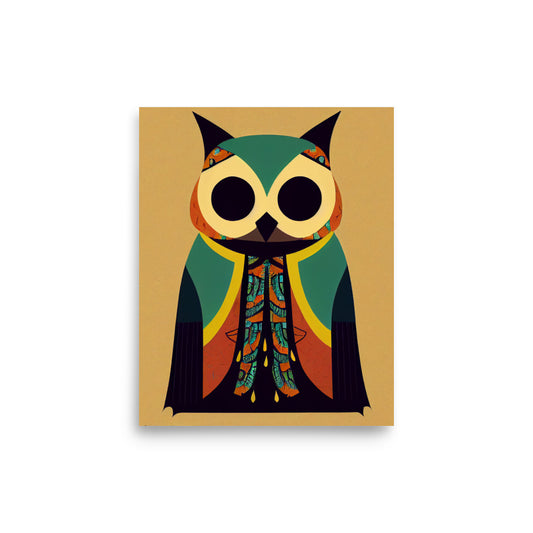 Ethnic Design: Royal Owl