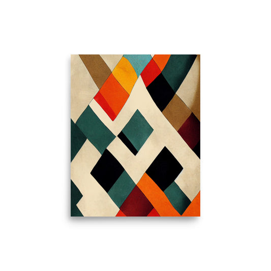 Ethnic Print: Moroccan Cloth abstract