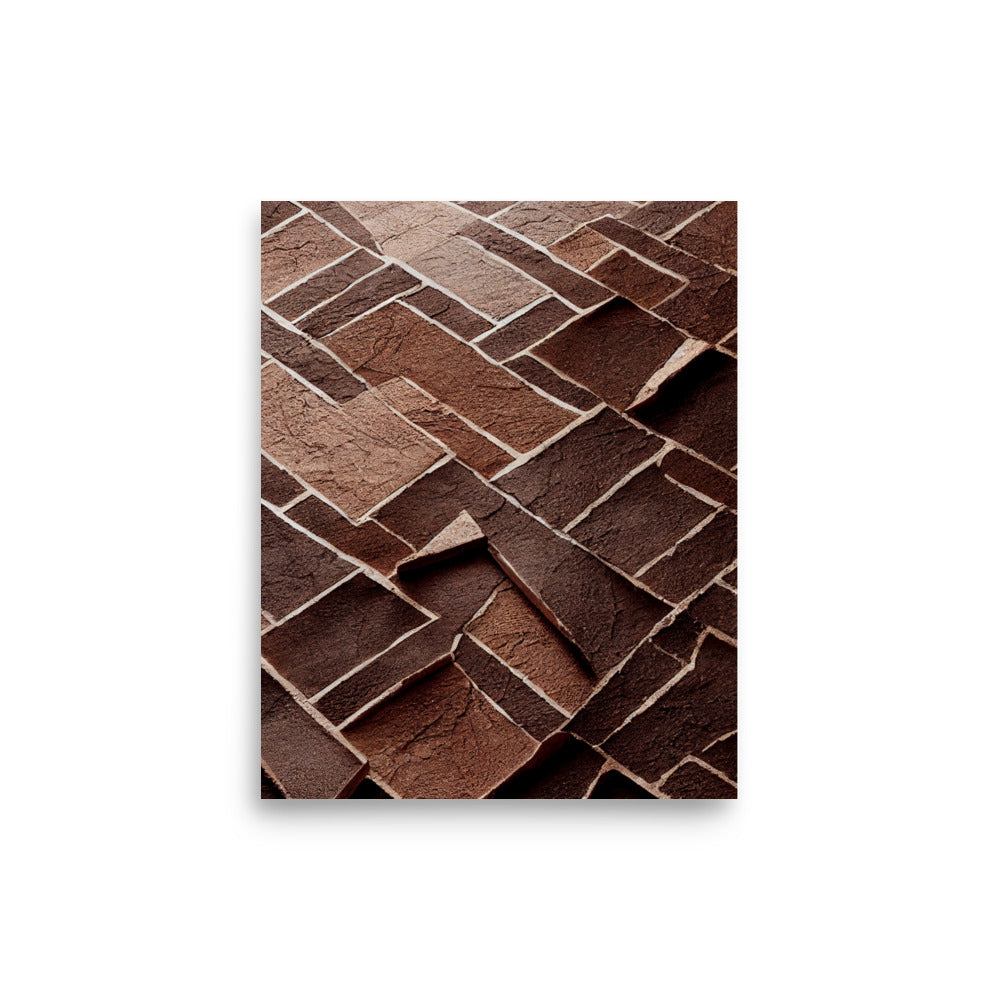Ethnic Print: Brick Overlay