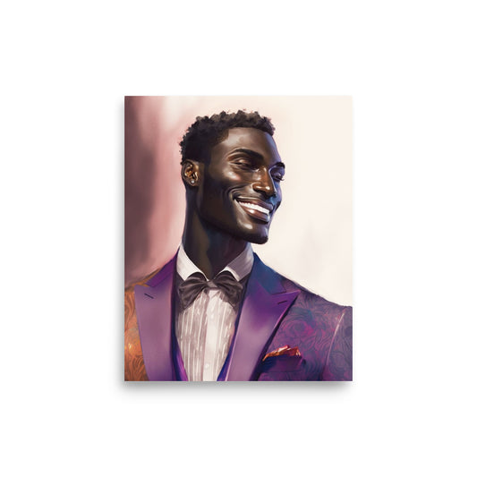 Portraits: Black male couture