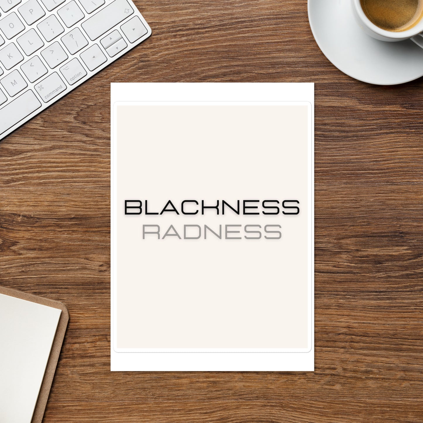 'Blackness Radness': Sticker sheet