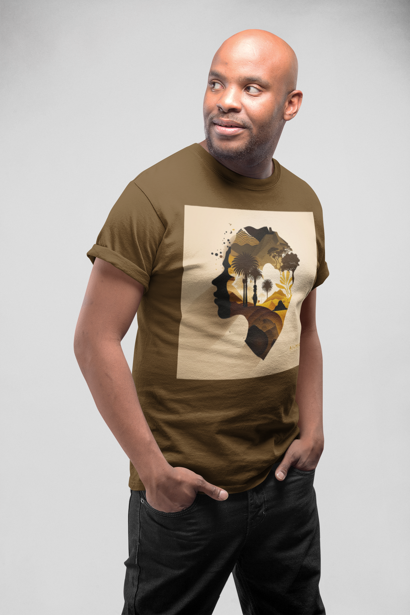 'Jericho' African design concept : Unisex Staple T-Shirt