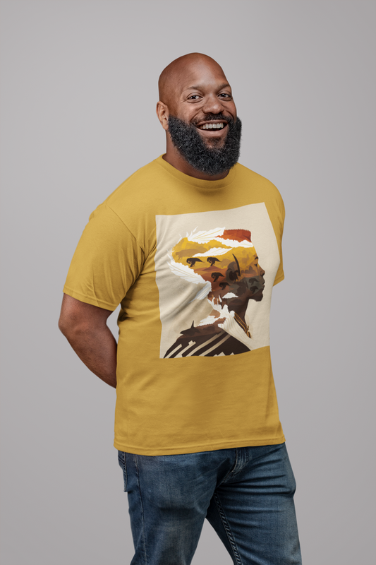 'Jericho' African design concept : Unisex Staple T-Shirt