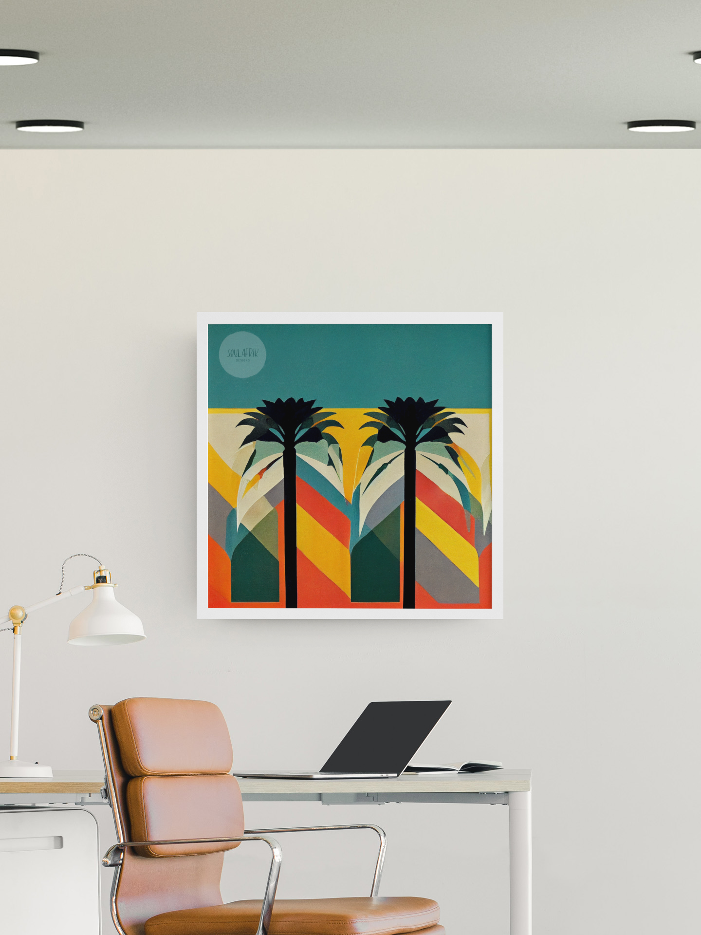 Ethnic Print: Palm Trees
