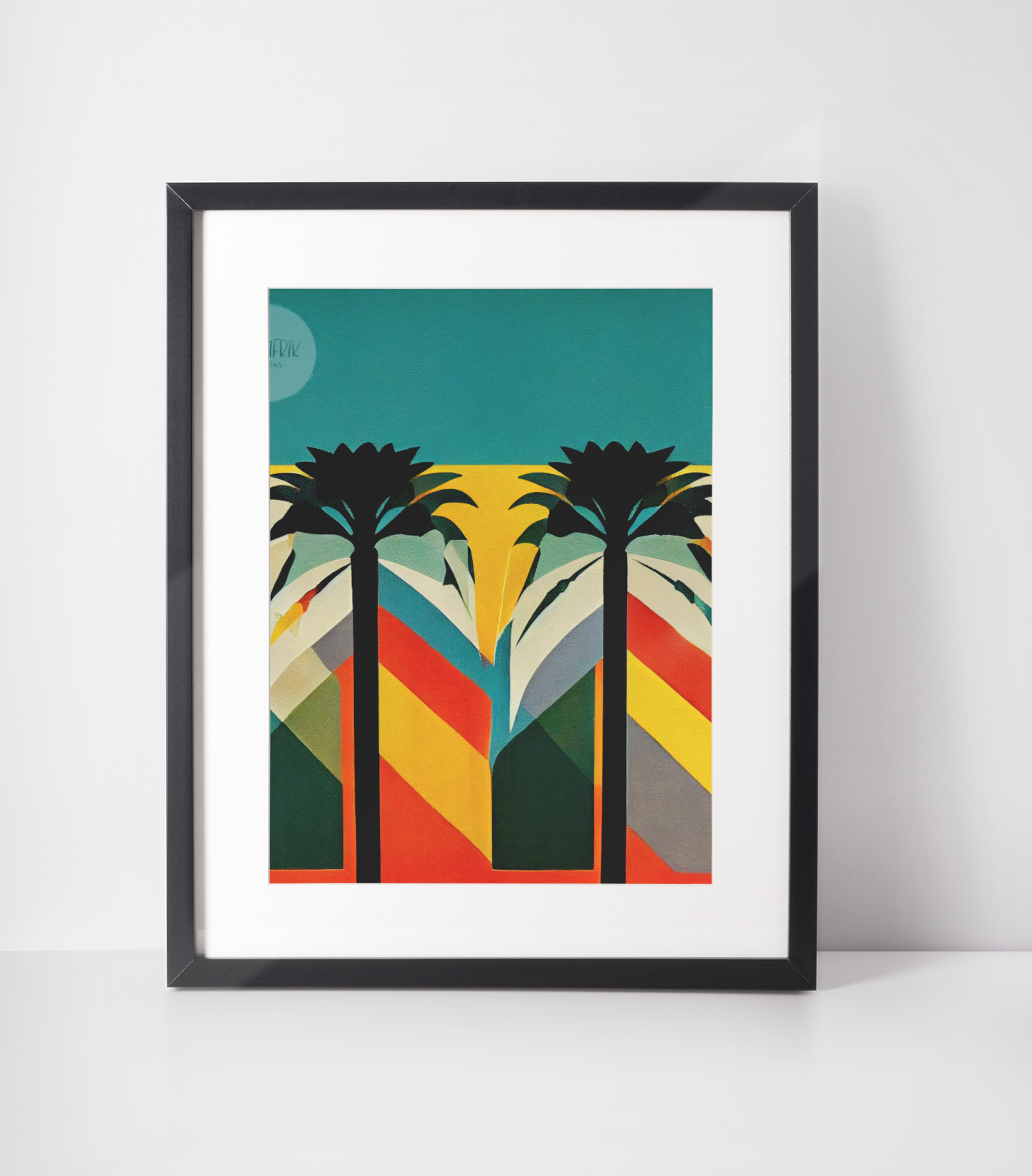 Ethnic Print: Palm Trees