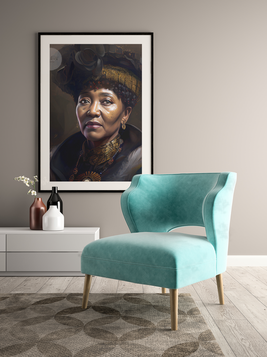 Society: Winnie Mandela portrait concept