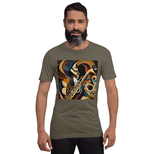 'All.That.Jazz' African design concept: Unisex Staple T-Shirt | Bella + Canvas 3001