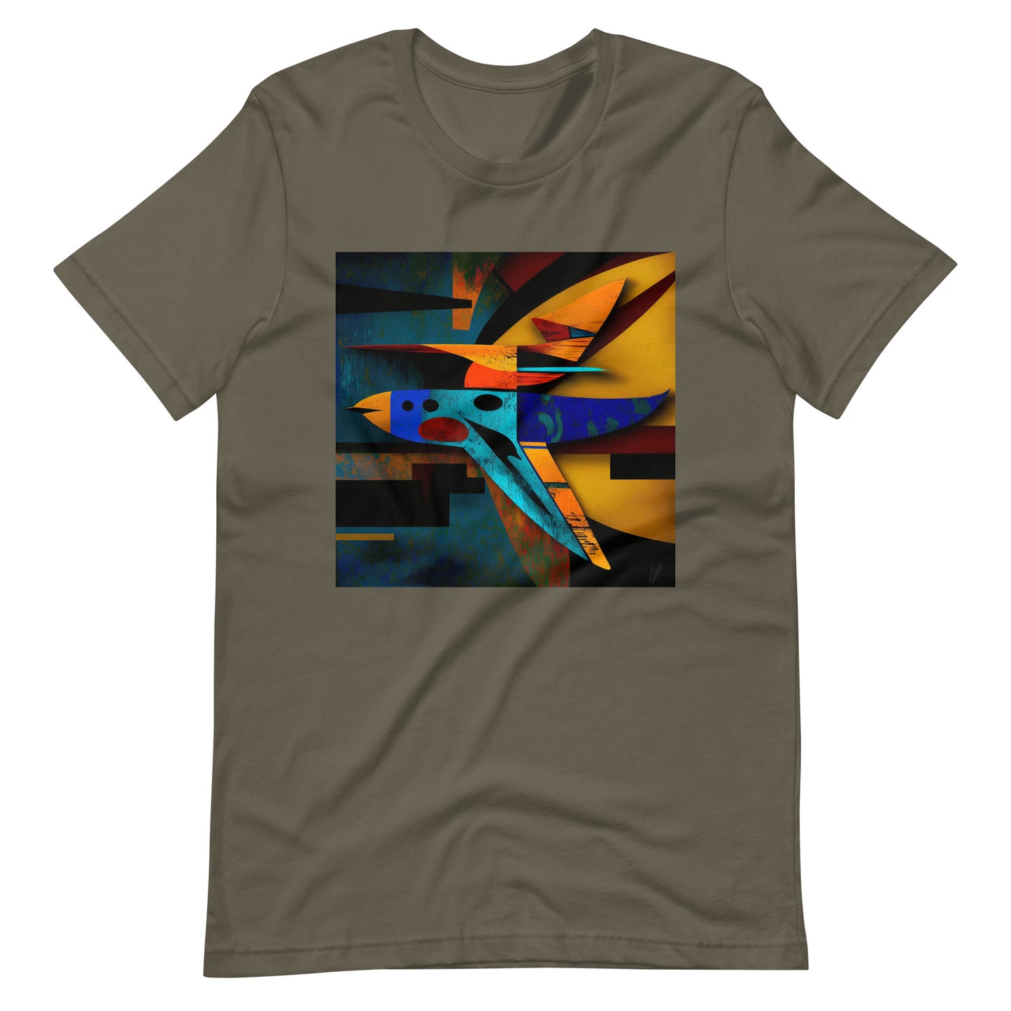 "Take Flight" African design concept : Unisex Staple T-Shirt | Bella + Canvas 3001