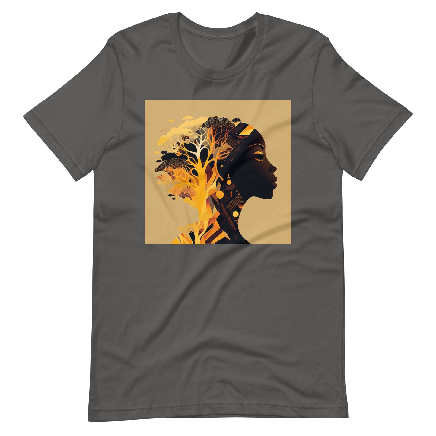 'Girl Afrika' design concept : Unisex Staple T-Shirt