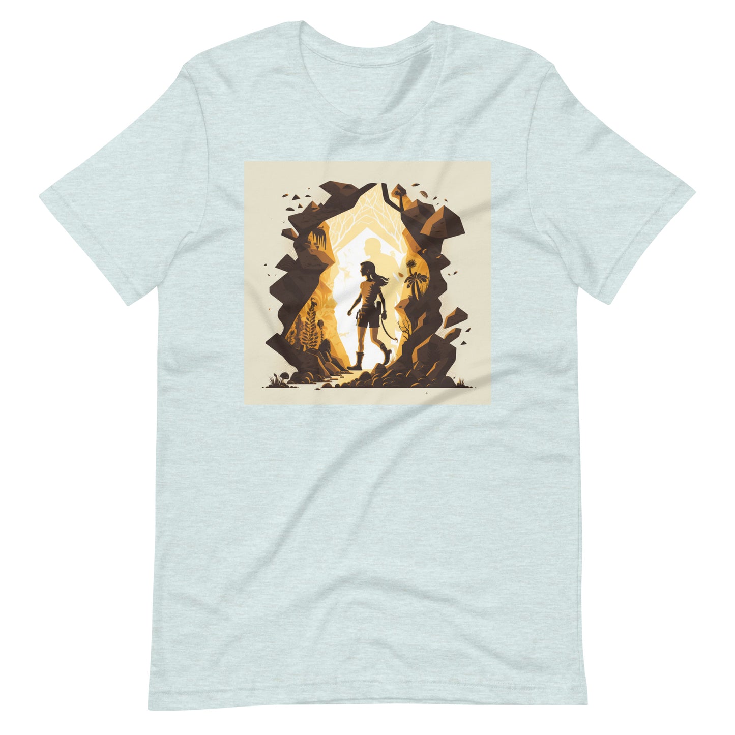 'Adventure Girl': Unisex Staple T-Shirt | Bella + Canvas 3001