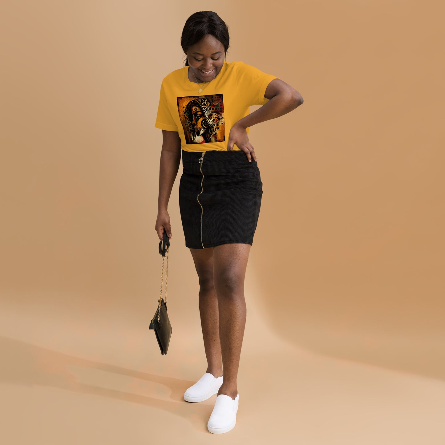 'SkinDeep' African design concept: Unisex Staple T-Shirt | Bella + Canvas 3001