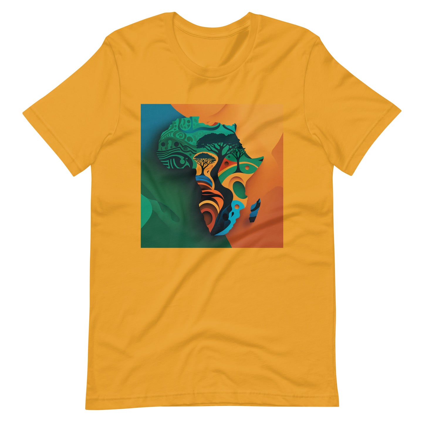 'Af-Ro-Hue' African design concept : Unisex Staple T-Shirt