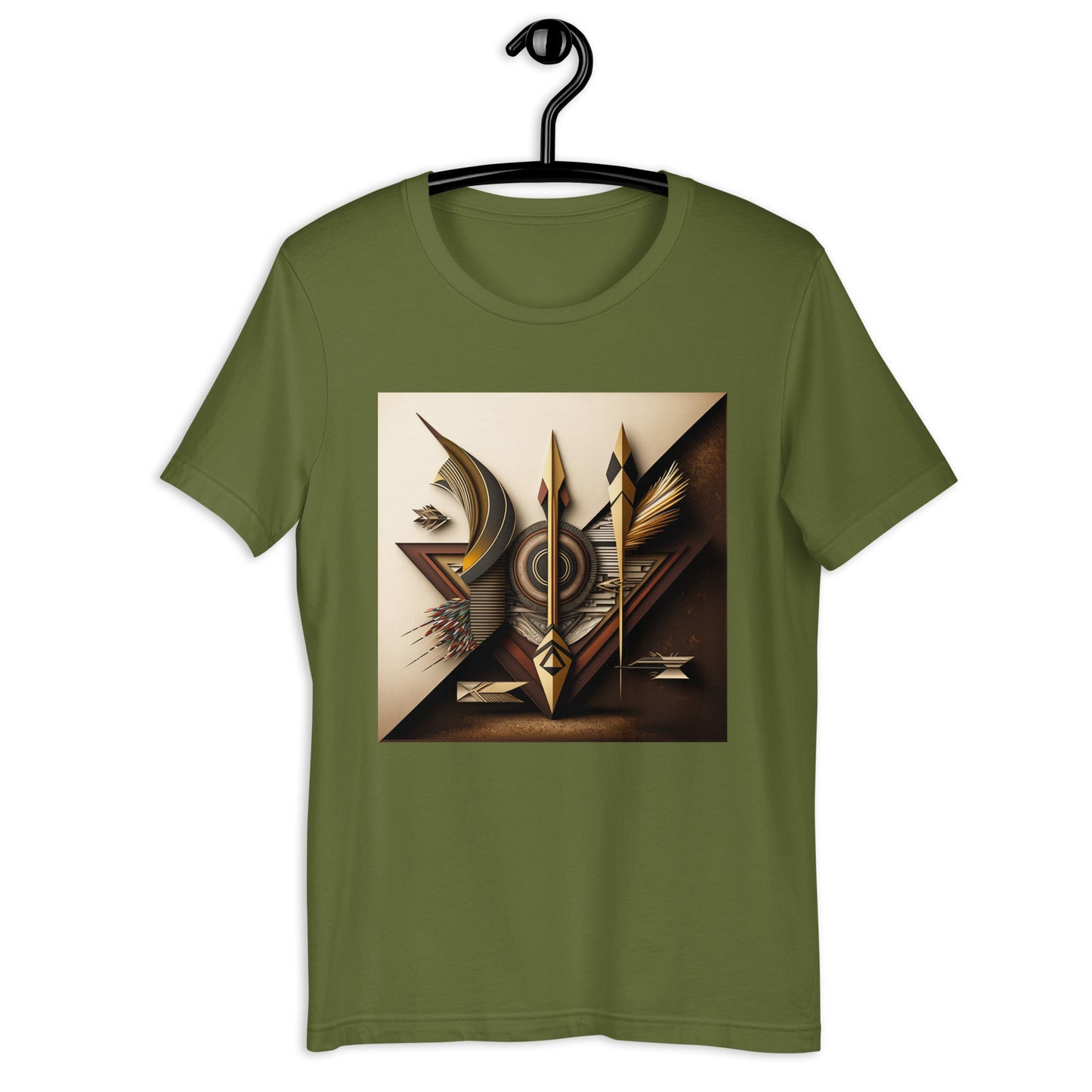 'Quills are Arrows' African design concept: Unisex Staple T-Shirt | Bella + Canvas 3001