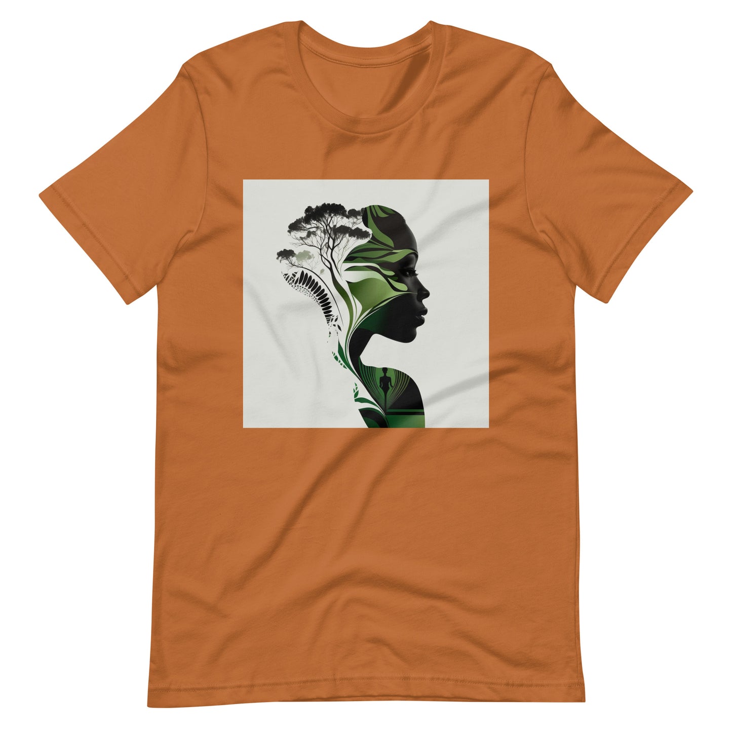 'Green-Minima' African design concept : Unisex Staple T-Shirt