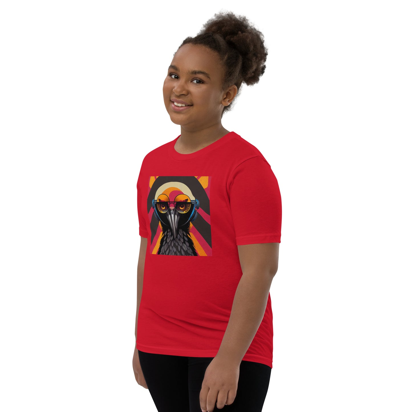 Miss Ellie the Hornbill: Youth Short Sleeve T-Shirt